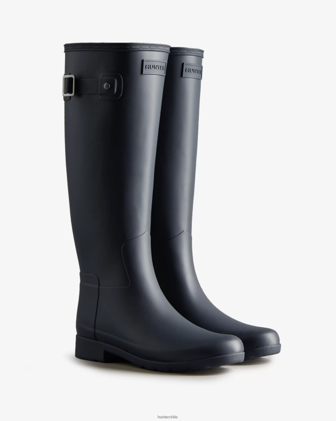 botas de lluvia altas refinadas y de corte slim JV4X4893 Hunter mujer