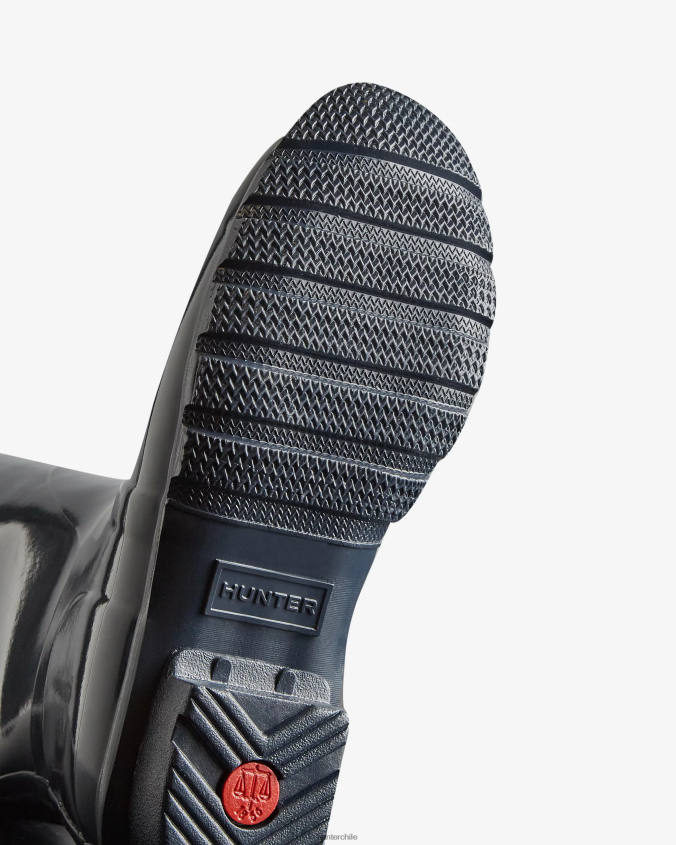 botas de lluvia altas y brillantes originales JV4X48222 Hunter mujer