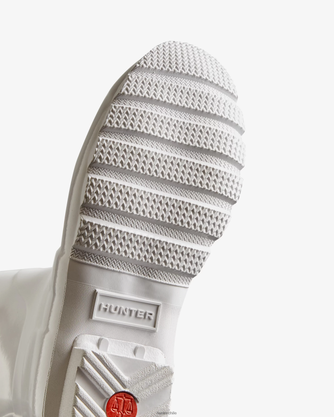 botas de lluvia altas y brillantes originales JV4X48223 Hunter mujer