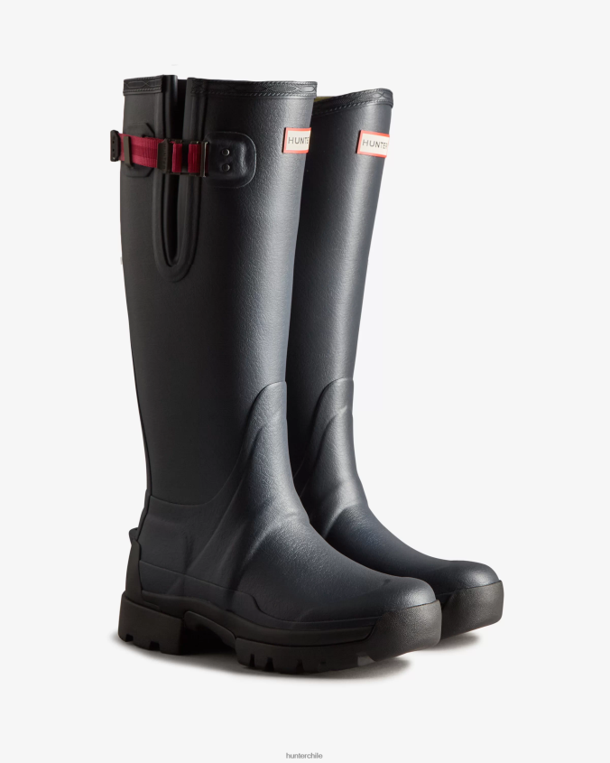 botas de lluvia balmoral ajustables de neopreno de 3 mm JV4X4869 Hunter mujer