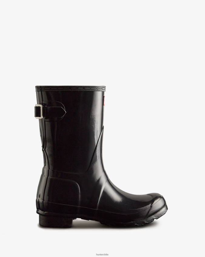 botas de lluvia brillantes ajustables con espalda corta JV4X4822 Hunter mujer