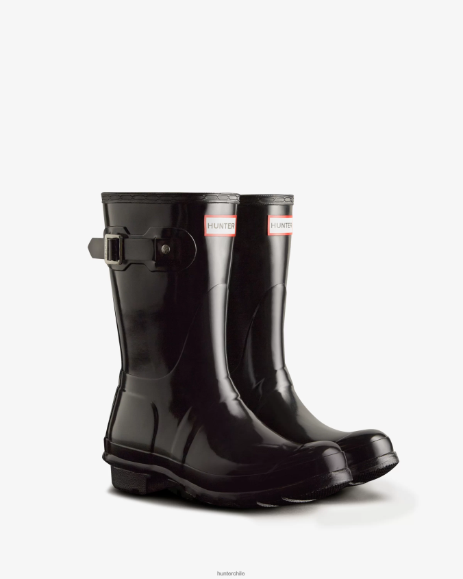 botas de lluvia cortas brillantes originales JV4X4815 Hunter mujer