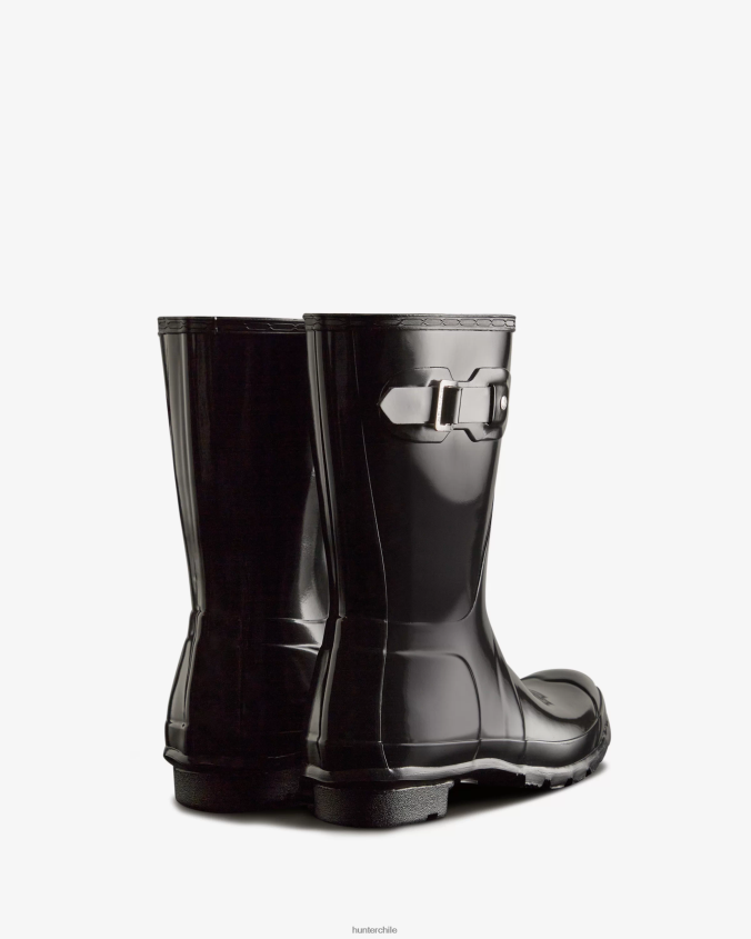 botas de lluvia cortas brillantes originales JV4X4815 Hunter mujer