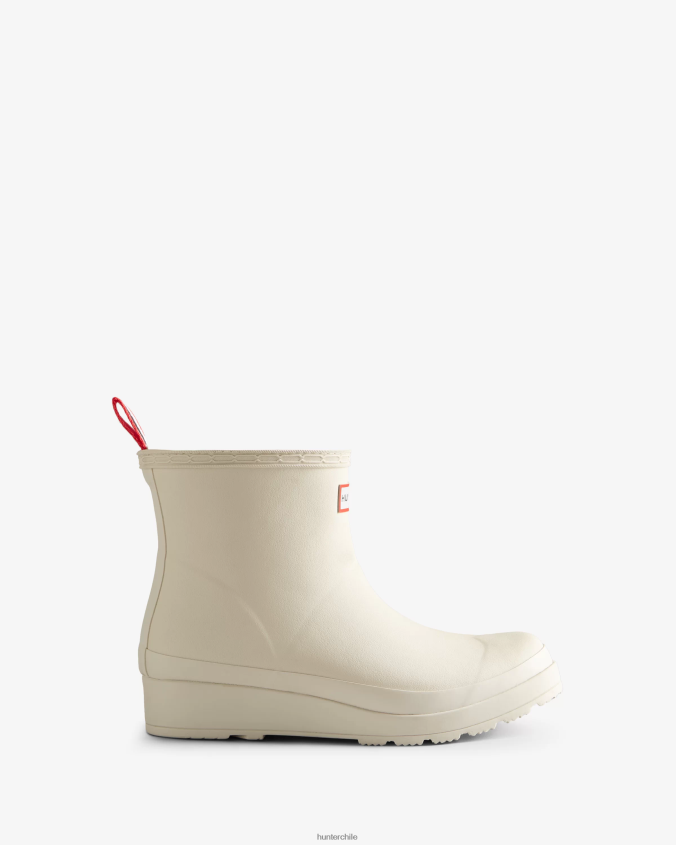 botas de lluvia cortas con aislamiento de piel de oveja vegana JV4X48220 Hunter mujer