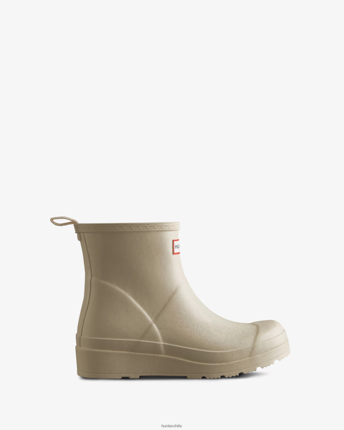 botas de lluvia cortas con purpurina starcloud JV4X48155 Hunter mujer
