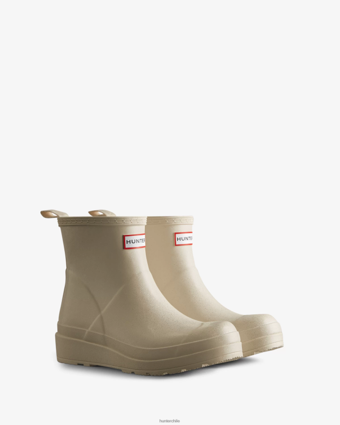 botas de lluvia cortas con purpurina starcloud JV4X48155 Hunter mujer