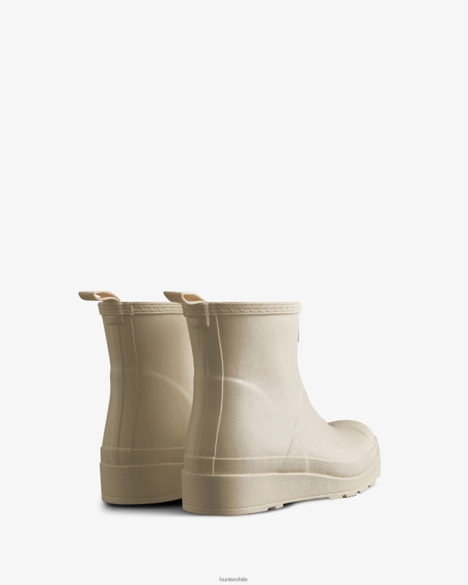 botas de lluvia cortas con purpurina starcloud JV4X48155 Hunter mujer