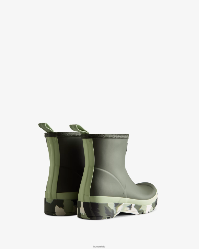botas de lluvia cortas con suela color splash JV4X4852 Hunter mujer