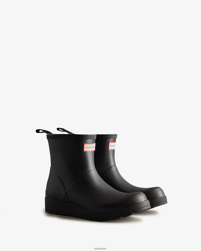 botas de lluvia cortas con tira trasera JV4X4848 Hunter mujer