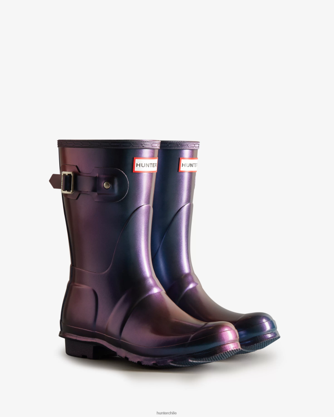 botas de lluvia cortas nebula JV4X48311 Hunter mujer