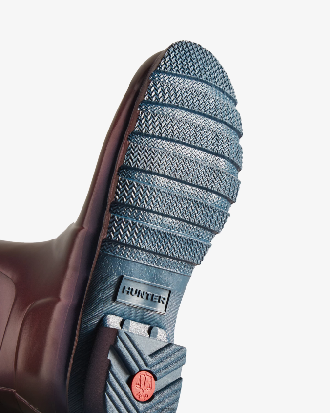 botas de lluvia cortas nebula JV4X48311 Hunter mujer