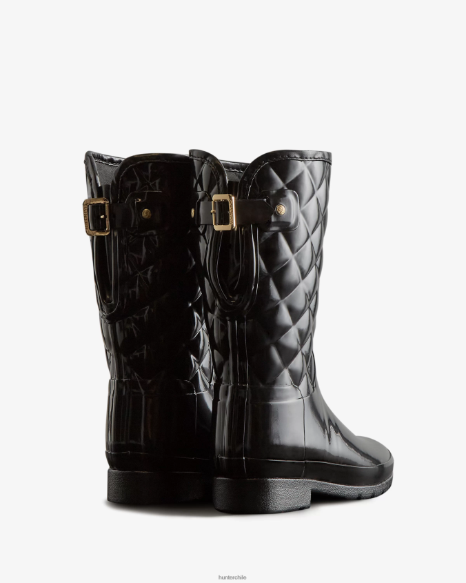 botas de lluvia cortas y acolchadas ajustables y refinadas JV4X4829 Hunter mujer