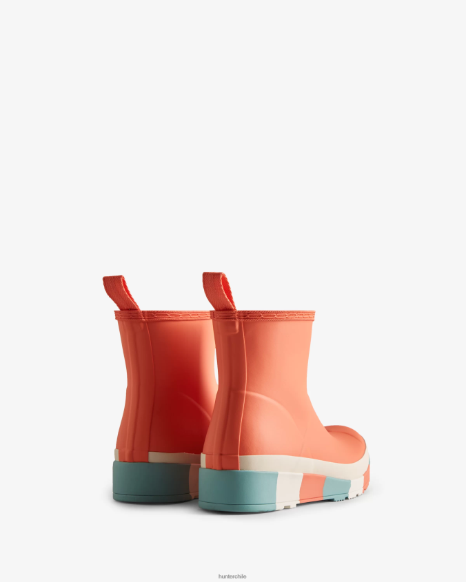 botas de lluvia play suela rayas cortas JV4X48183 Hunter mujer