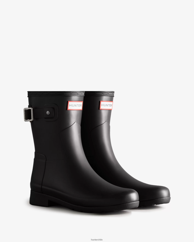 botas de lluvia refinadas y cortas de corte slim JV4X4845 Hunter mujer