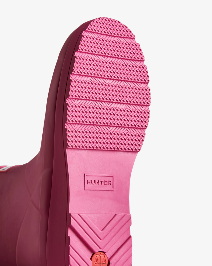jugar botas de lluvia cortas JV4X48310 Hunter mujer