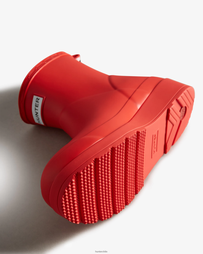 jugar botas de lluvia cortas JV4X4833 Hunter mujer