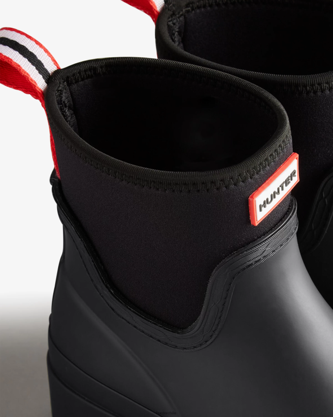 jugar botas de lluvia cortas de neopreno JV4X48125 Hunter mujer