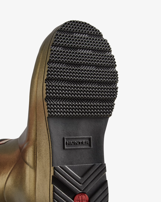 jugar botas de lluvia cortas nacaradas JV4X48213 Hunter mujer