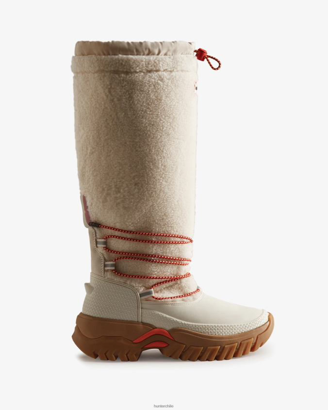 Botas altas para la nieve con aislamiento de piel de oveja vegana Wanderer JV4X48209 Hunter mujer Botas altas para la nieve con aislamiento de piel de oveja vegana Wanderer JV4X48209 Hunter mujer