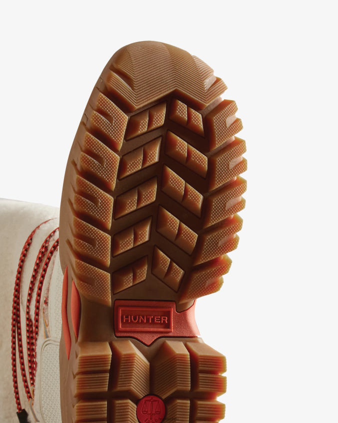 Botas altas para la nieve con aislamiento de piel de oveja vegana Wanderer JV4X48209 Hunter mujer