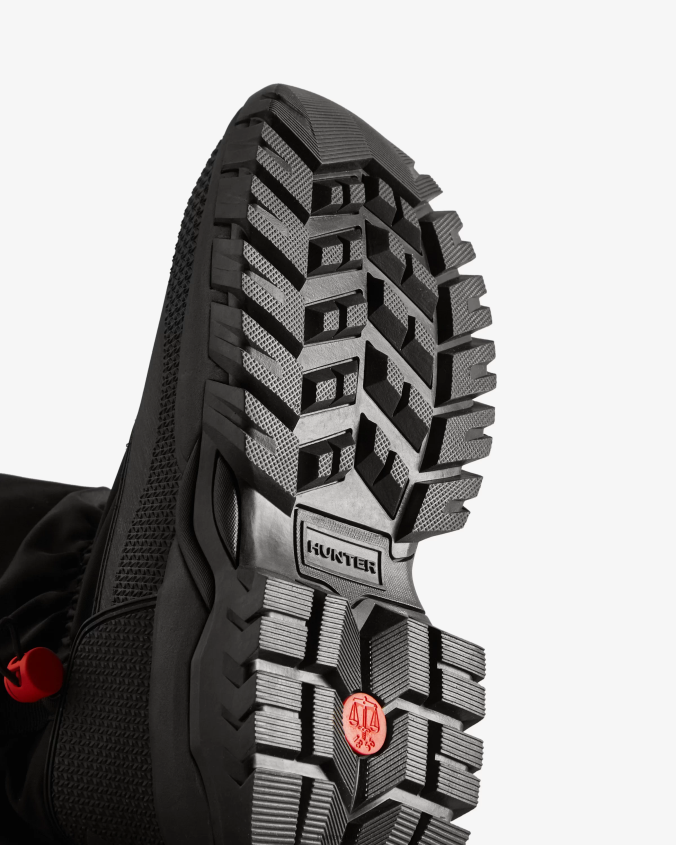 botas de nieve altas y holgadas con aislamiento Wanderer JV4X48256 Hunter mujer