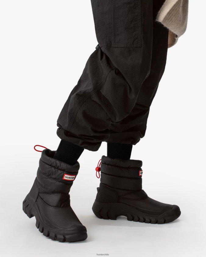 botas de nieve cortas con aislamiento intrepid JV4X48121 Hunter mujer