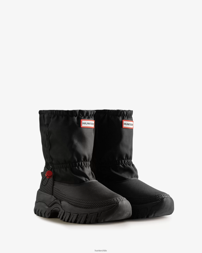 botas de nieve cortas y holgadas con aislamiento Wanderer JV4X48150 Hunter mujer