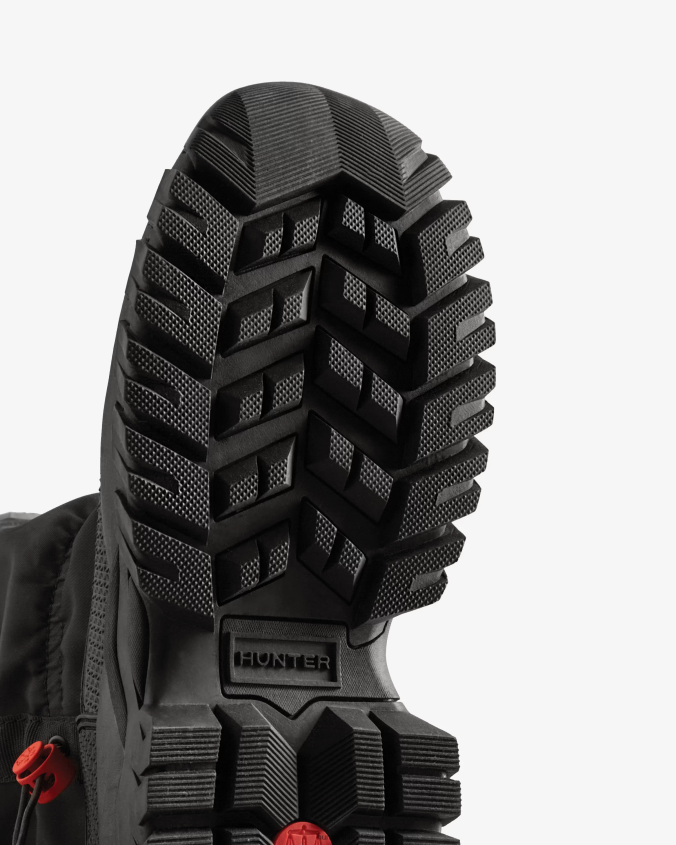 botas de nieve cortas y holgadas con aislamiento Wanderer JV4X48150 Hunter mujer