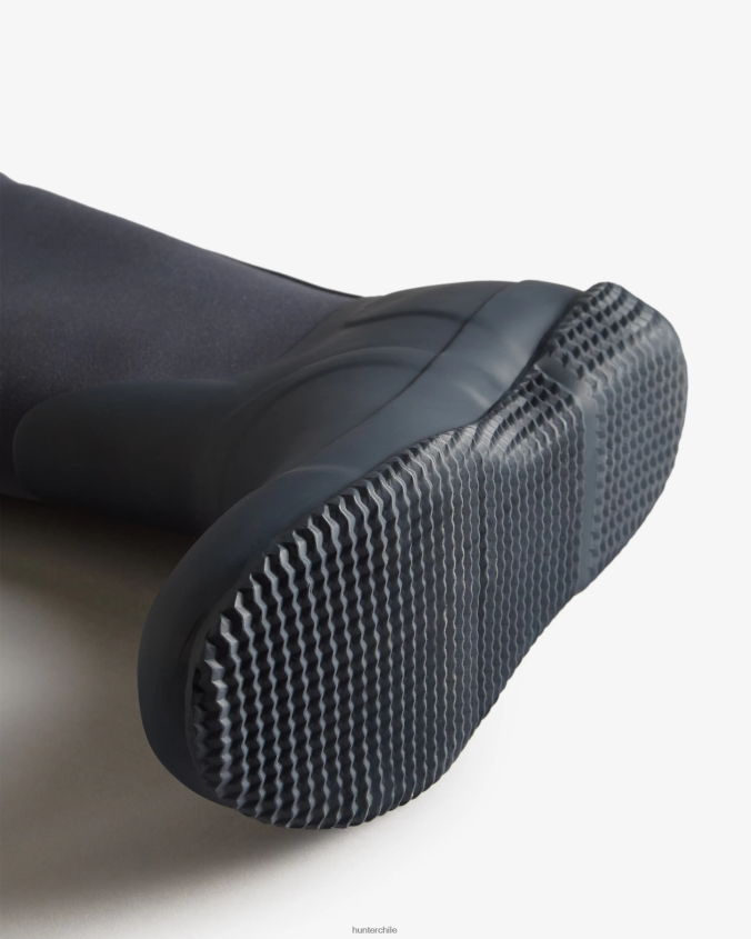 botas con aislamiento y parte superior enrollable de piel de oveja vegana JV4X48276 Hunter mujer