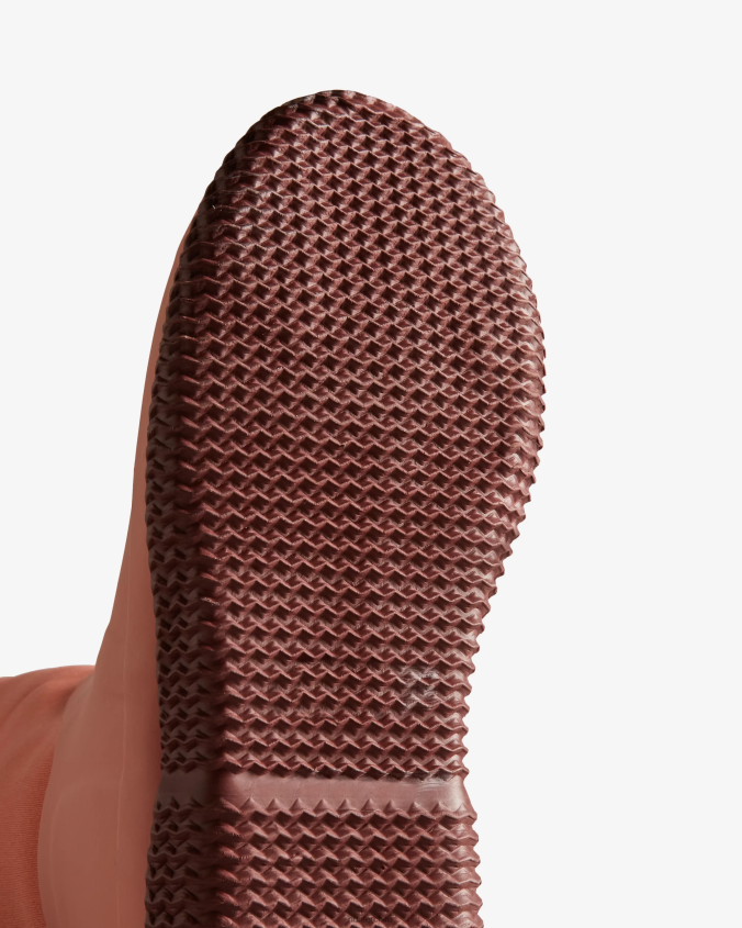 botas con aislamiento y parte superior enrollable de piel de oveja vegana JV4X48278 Hunter mujer