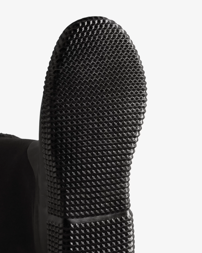 botas de piel de oveja veganas con logo y parte superior enrollable aisladas JV4X48331 Hunter mujer