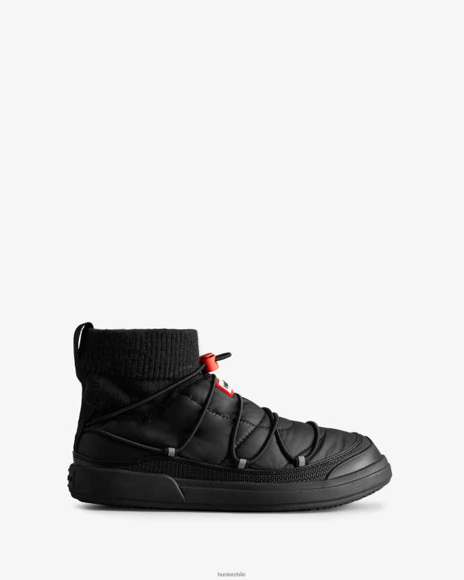 Bota tipo zapatilla con cordones y aislamiento in/out JV4X48301 Hunter mujer