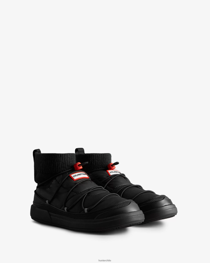 Bota tipo zapatilla con cordones y aislamiento in/out JV4X48301 Hunter mujer