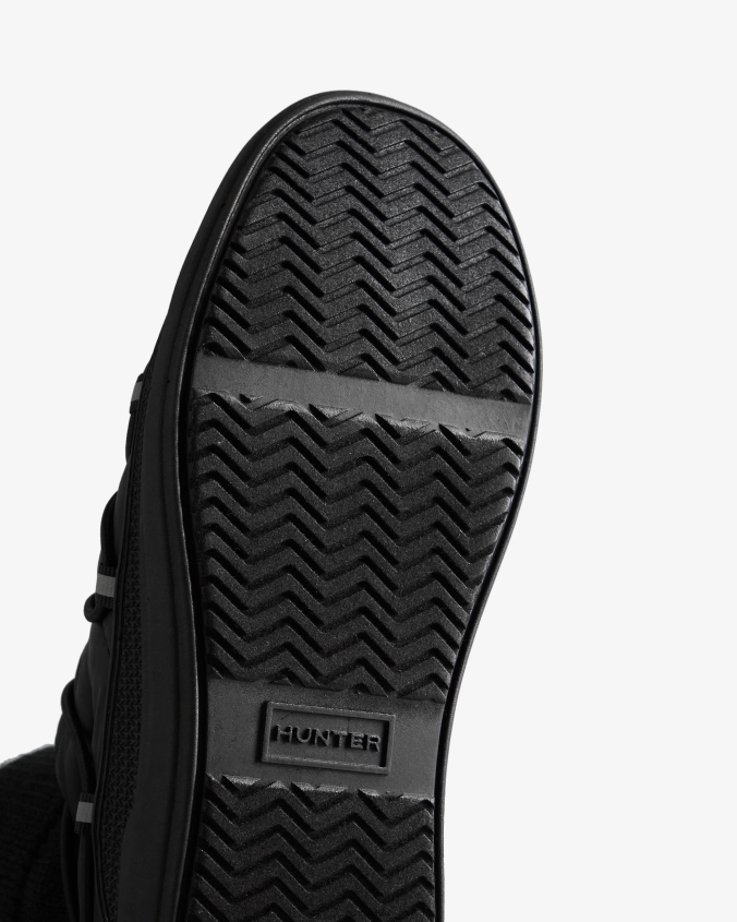 Bota tipo zapatilla con cordones y aislamiento in/out JV4X48301 Hunter mujer