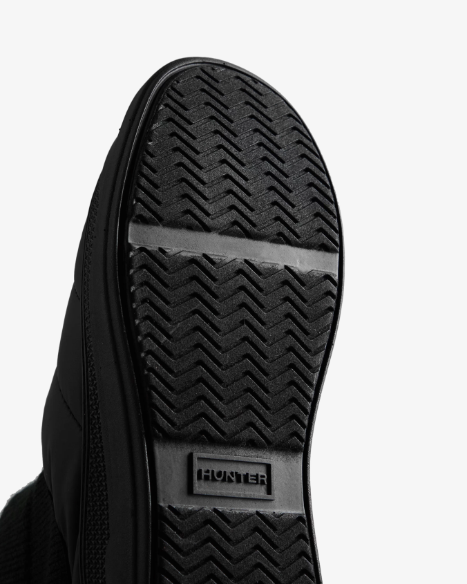 Bota tipo zapatilla con puños de punto y aislamiento interior/exterior JV4X48302 Hunter mujer