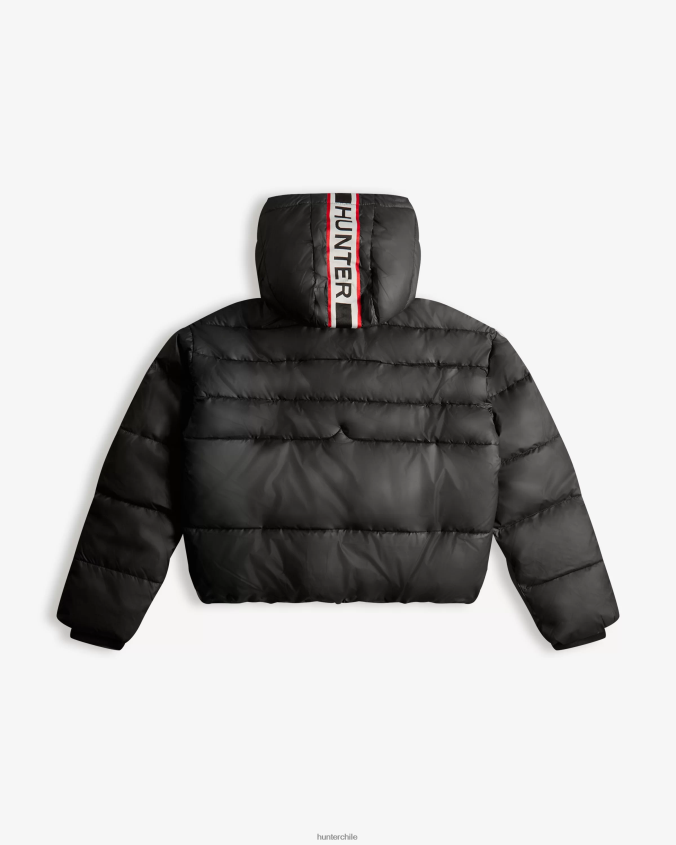 Intrepid chaqueta acolchada corta con tejido aislante JV4X48366 Hunter mujer