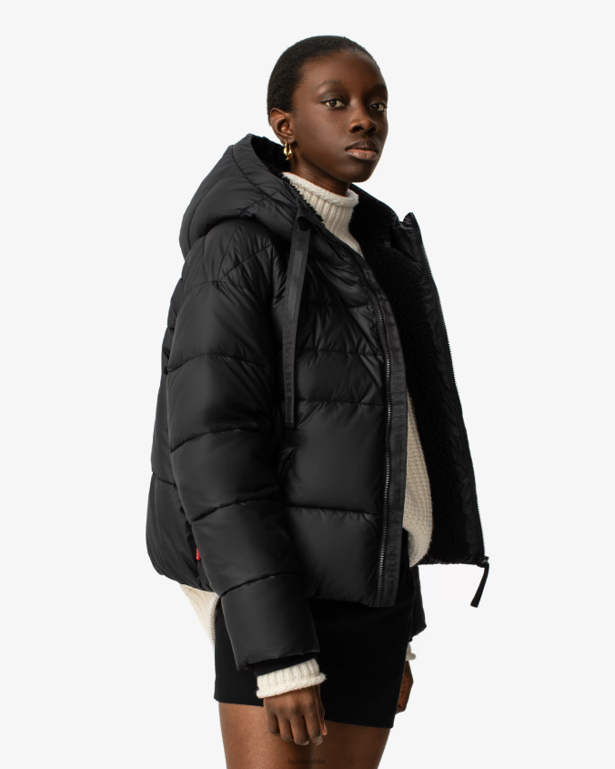 chaqueta acolchada corta con aislamiento intrepid JV4X48360 Hunter mujer