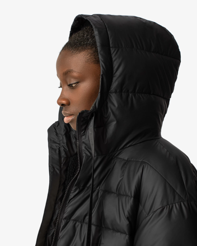 chaqueta acolchada corta con aislamiento intrepid JV4X48360 Hunter mujer