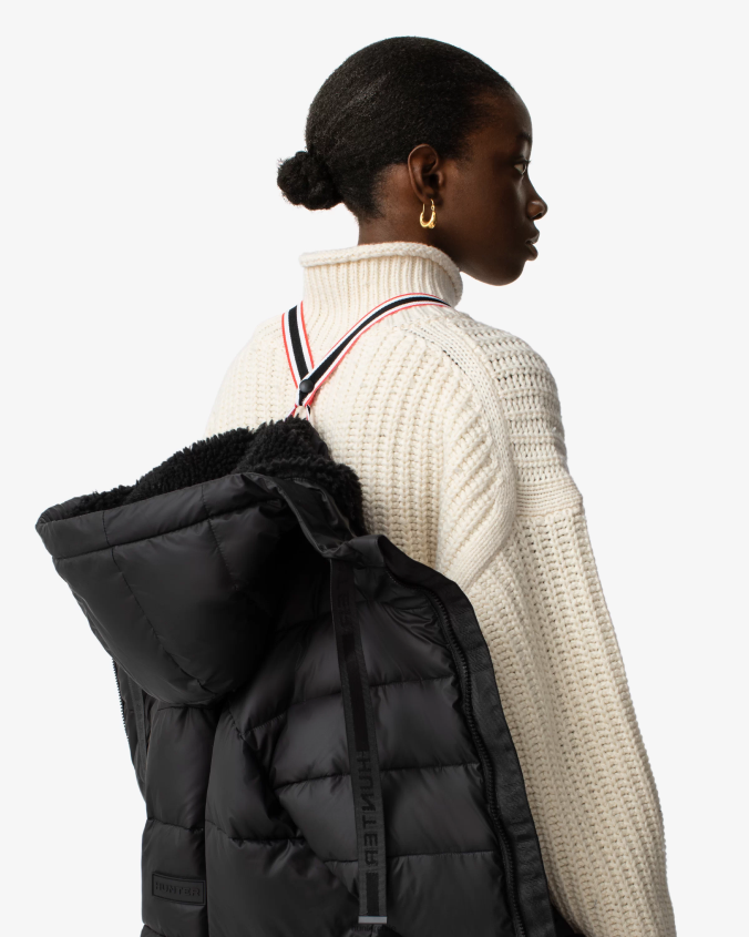 chaqueta acolchada corta con aislamiento intrepid JV4X48360 Hunter mujer