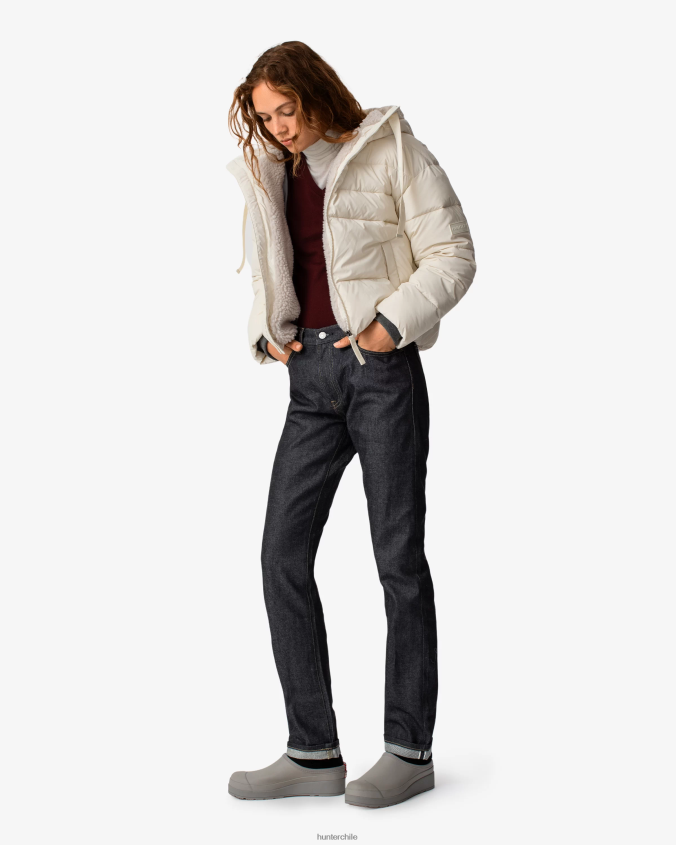 chaqueta acolchada corta con aislamiento intrepid JV4X48361 Hunter mujer