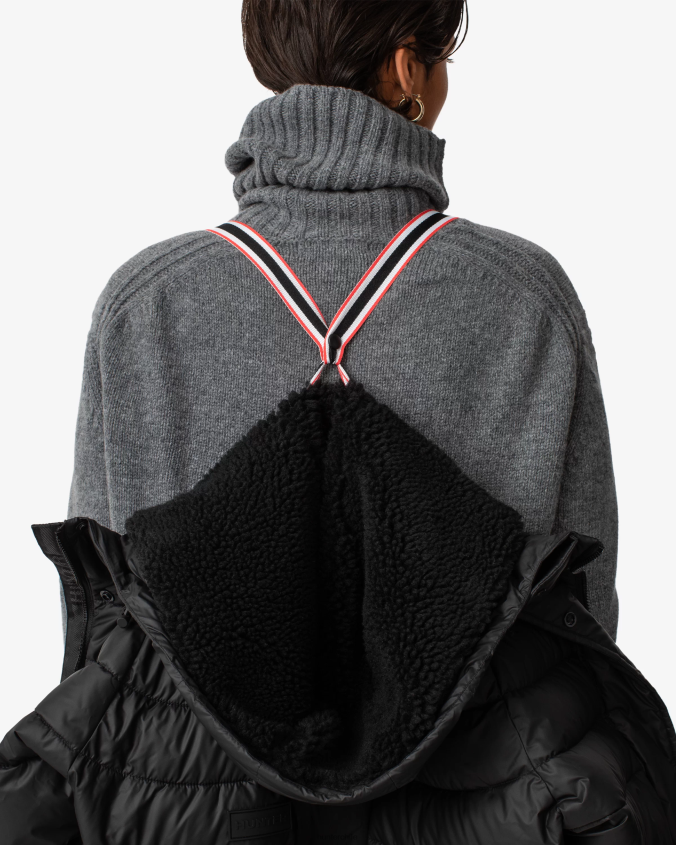 chaqueta acolchada de media altura con aislamiento intrepid JV4X48362 Hunter mujer