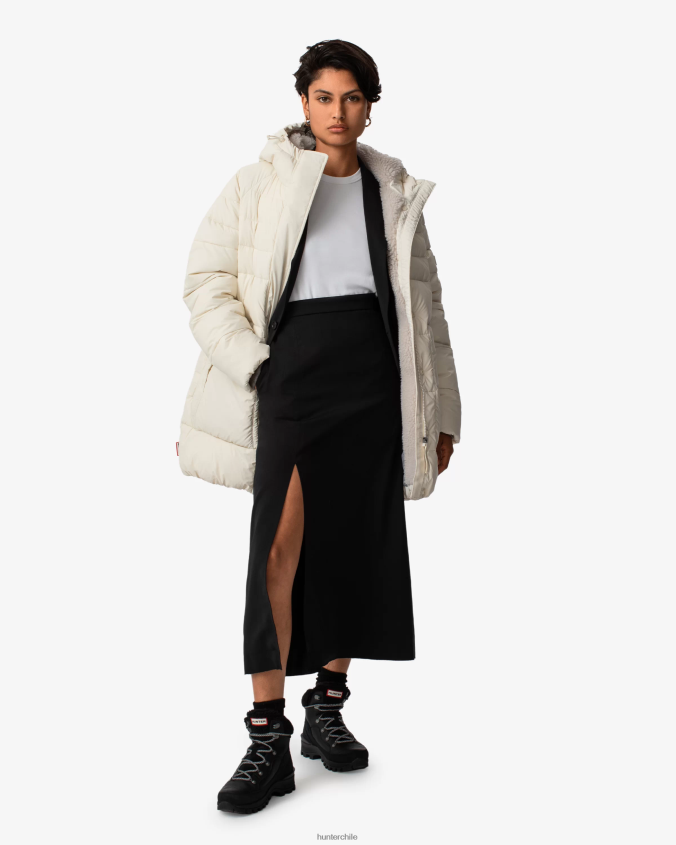 chaqueta acolchada de media altura con aislamiento intrepid JV4X48363 Hunter mujer