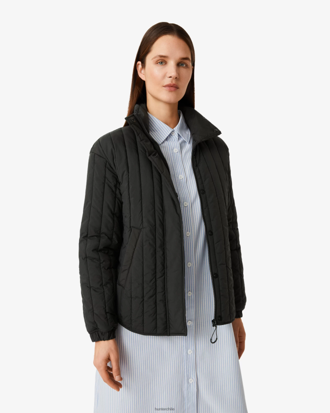 chaqueta acolchada explorer de nailon reciclado JV4X48348 Hunter mujer