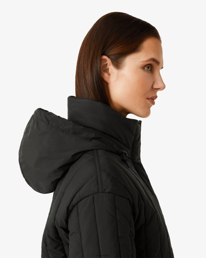 chaqueta acolchada explorer de nailon reciclado JV4X48348 Hunter mujer
