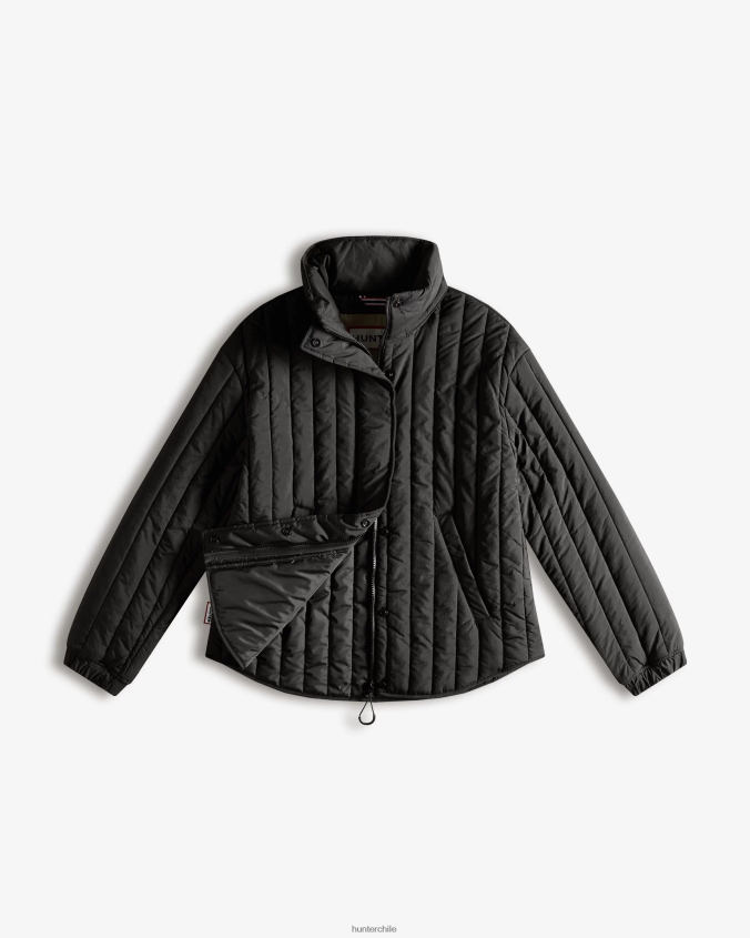 chaqueta acolchada explorer de nailon reciclado JV4X48348 Hunter mujer