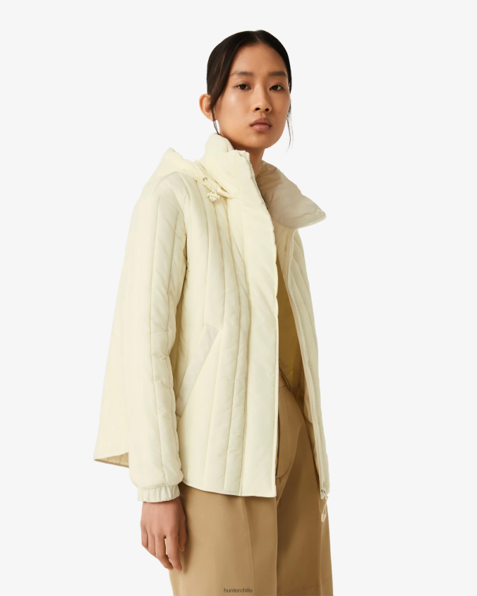 chaqueta acolchada explorer de nailon reciclado JV4X48349 Hunter mujer