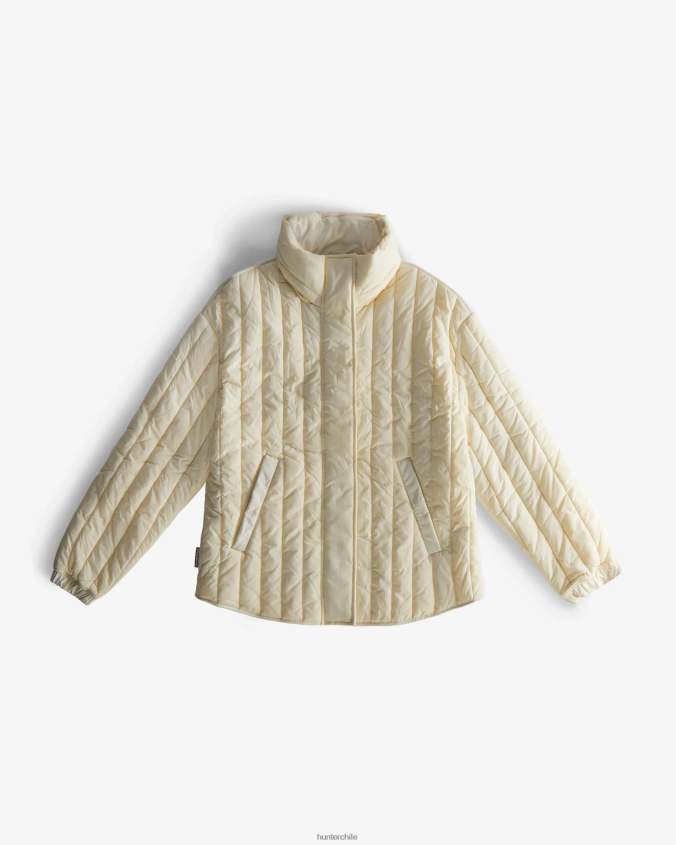 chaqueta acolchada explorer de nailon reciclado JV4X48349 Hunter mujer