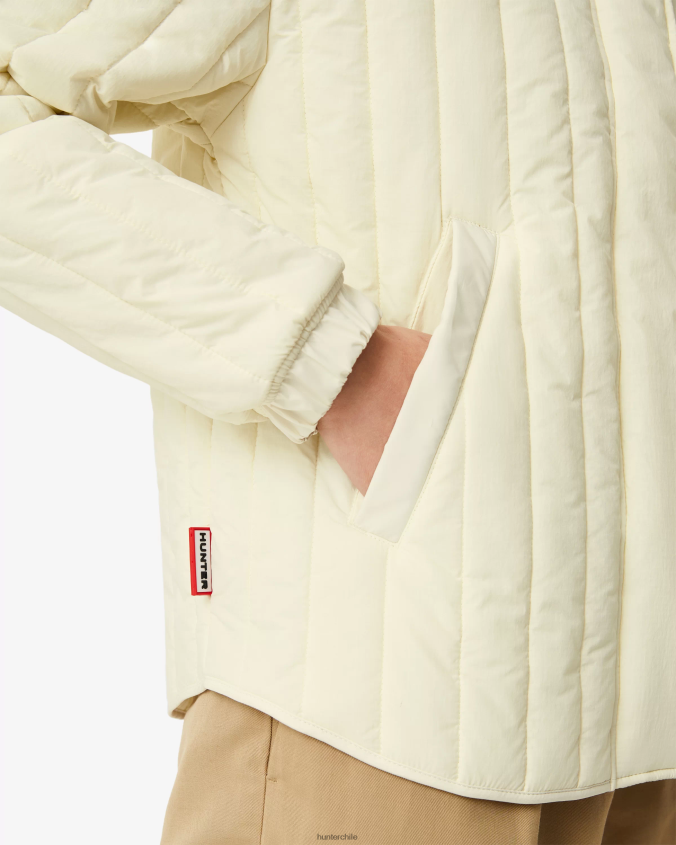 chaqueta acolchada explorer de nailon reciclado JV4X48349 Hunter mujer