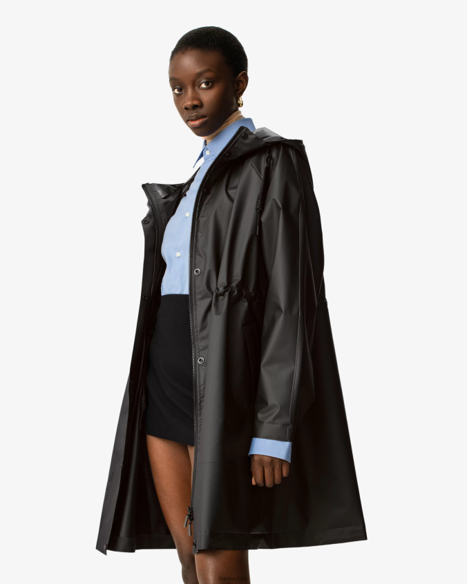 parka impermeable play vinilo transparente JV4X48351 Hunter mujer