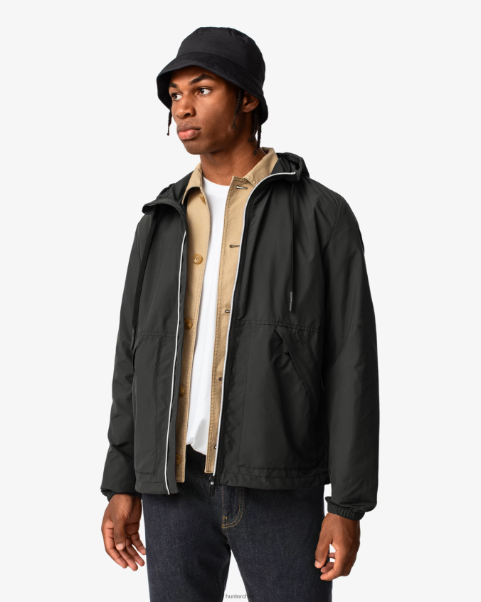 play chaqueta empacable reciclada esencial JV4X48368 Hunter mujer